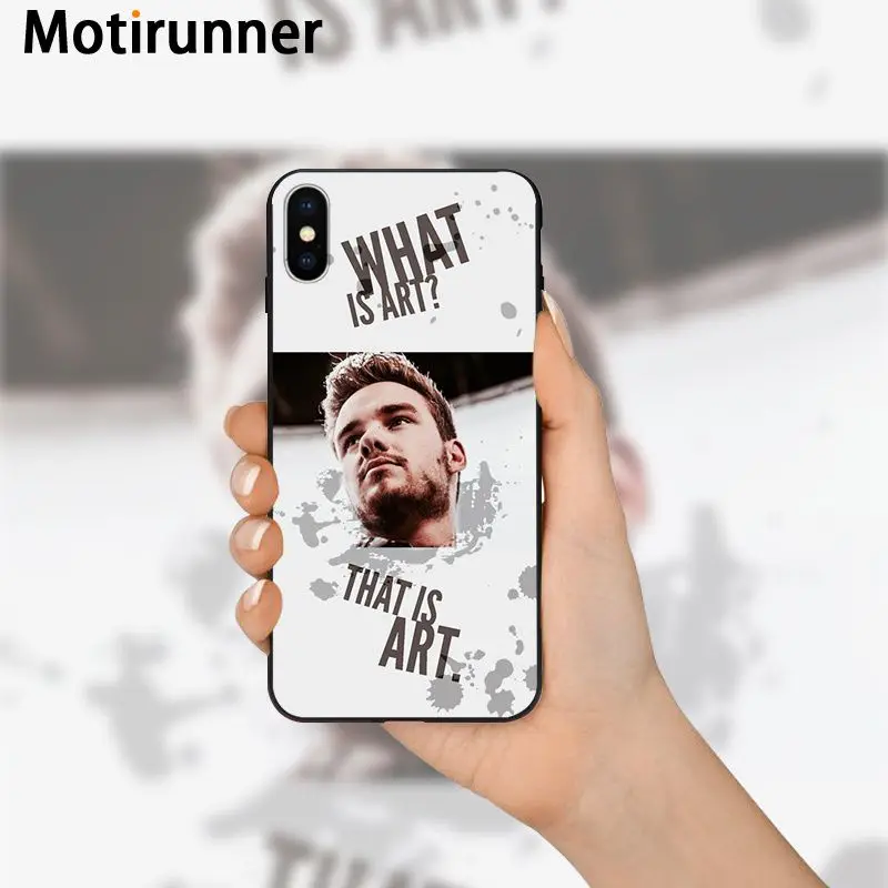 Высококачественный чехол для телефона Motirunner One Direction Liam Payne iPhone 11 pro XS MAX 8 7 6 6S Plus X 5 5S