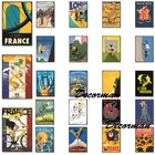 Mike86 Франция гоночный велосипед Жестяная Вывеска настенные постеры картины подарок Арт Декор Бар Паб LTA-2006 20*30 см