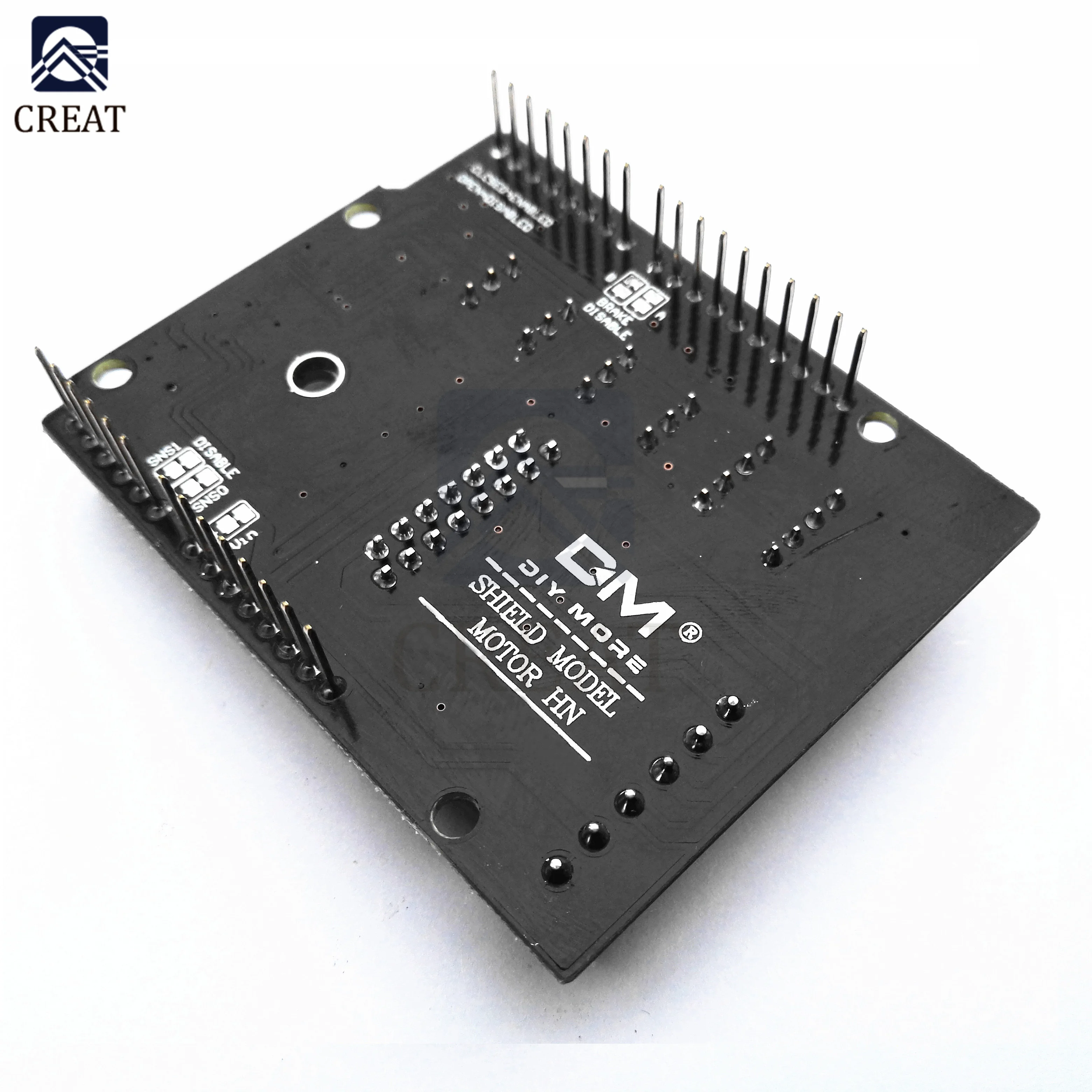 Плата расширения L298NH для Arduino R3 MEGA2560 двухканальный щит драйвера двигателя