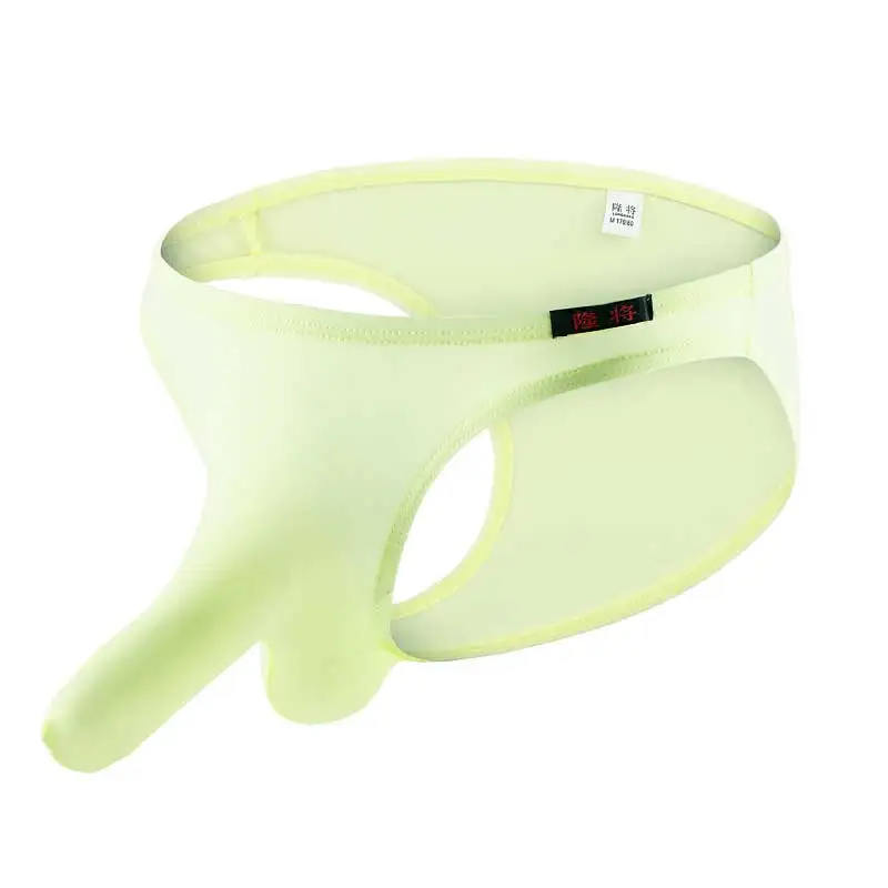 Супер сексуальное мужское нижнее белье из ледяного шелка мужские крутые