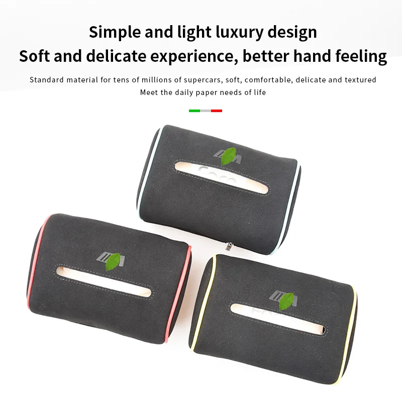 

Car Tissue Bag Suede Tissue Box for BMW 1/3/5/6/7Series X1 X3 X4 X5 X6 X7 I3 M1 M2 M3 M4 M5 M6 Z4 M Style Accessories