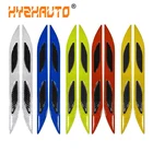 2 шт., защитные наклейки HYZHAUTO для бампера из углеродного волокна