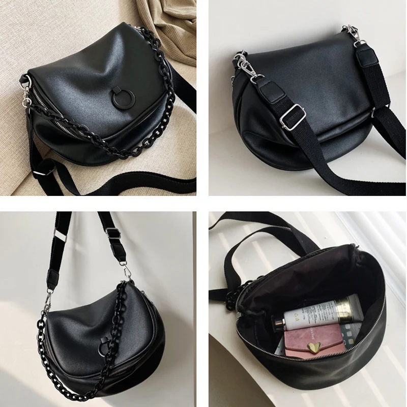 Мягкая женская дизайнерская сумка из искусственной кожи модная вместительная на