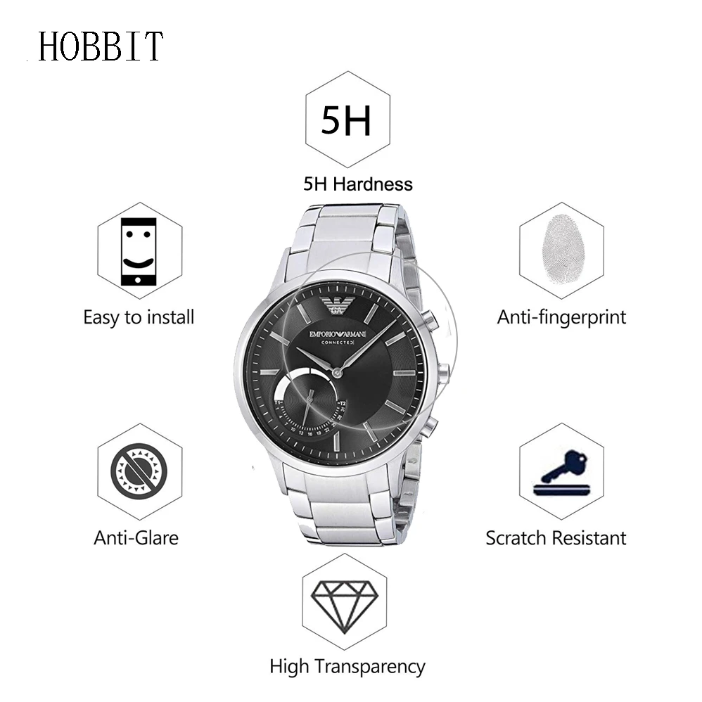 3 упаковки LCD Nano Explorist-proof Film для Armani ART3000 ART3001 ART3004 ART3010 ART3021 ART3028 ART3029 ART3030 Смарт-часы
