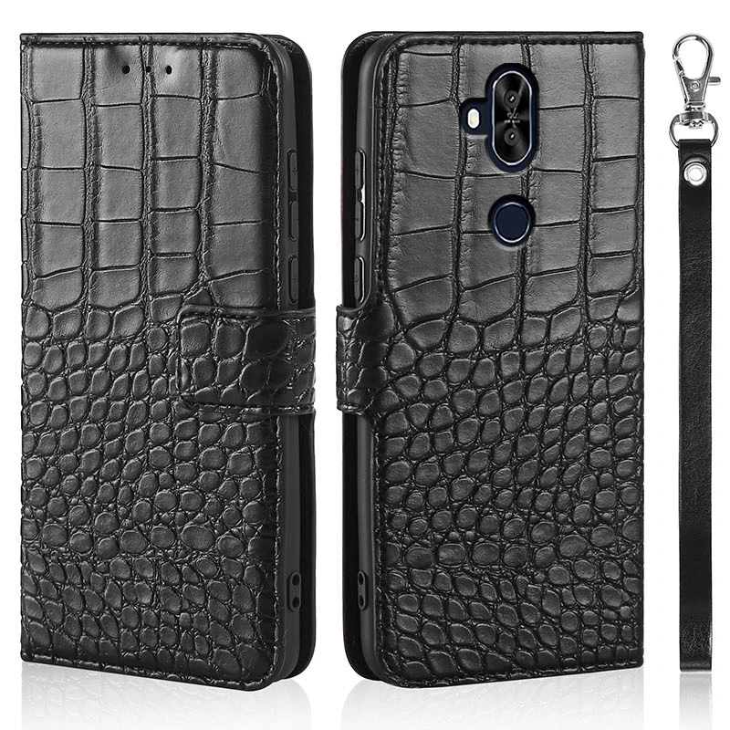 Чехол для телефона Asus Zenfone 5 Lite ZC600KL чехол-бумажник с текстурой крокодиловой кожи