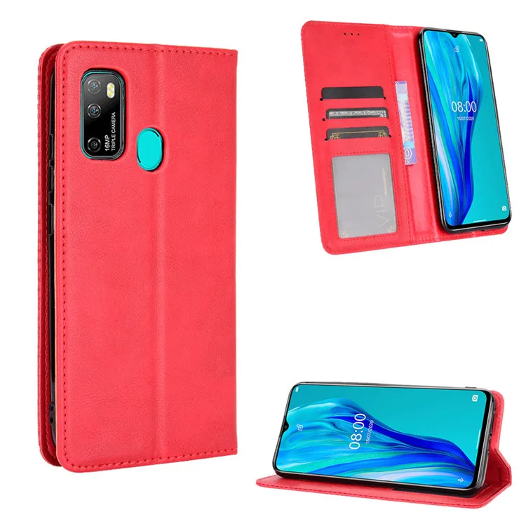 

2021 Wallet PU Leather For Ulefone Note 10 Case Magnetic Book Stand Flip Card Protective Cover