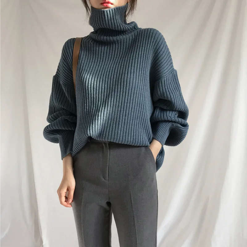 Серый цвет трикотажный лоскутный полосатый вязаный пуловер Swetry Damskie Pull Femme |