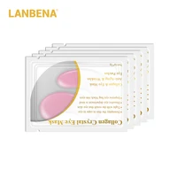 lanbena 24k gold eye mask collagen eye patches dark circle puffiness eye bag anti aging wrinkle firming skin care