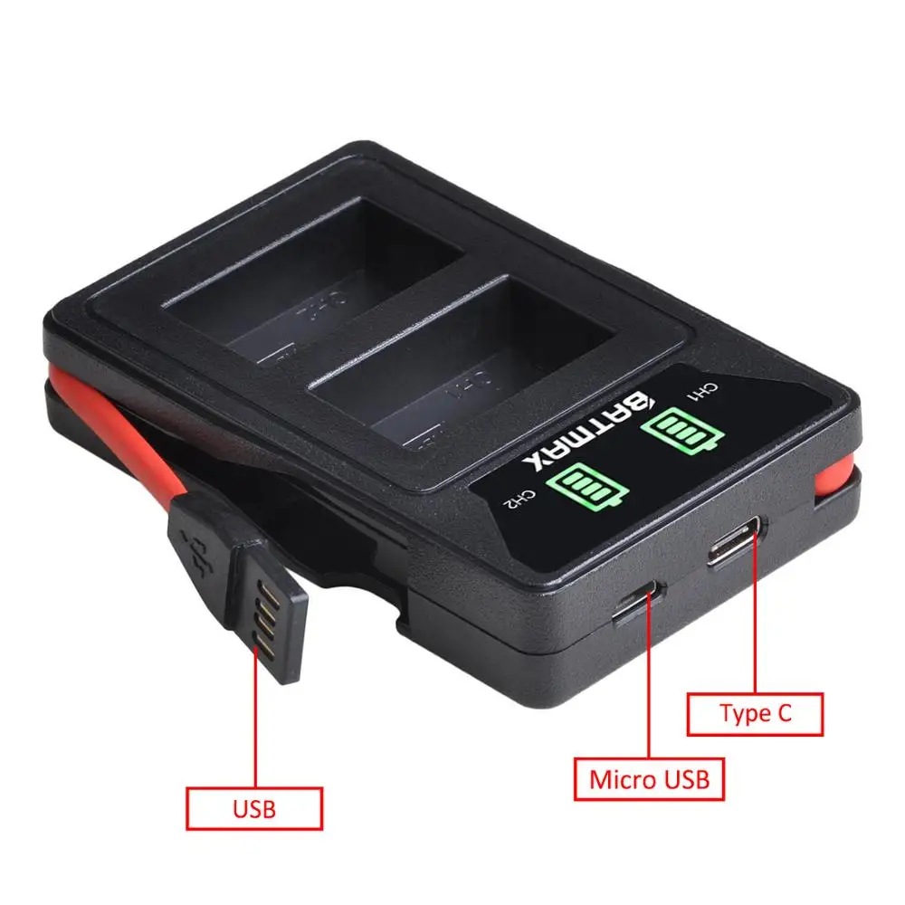 2 шт. NB 7L NB7L литий ионный аккумулятор + Встроенный двойной ЖК дисплей USB зарядное