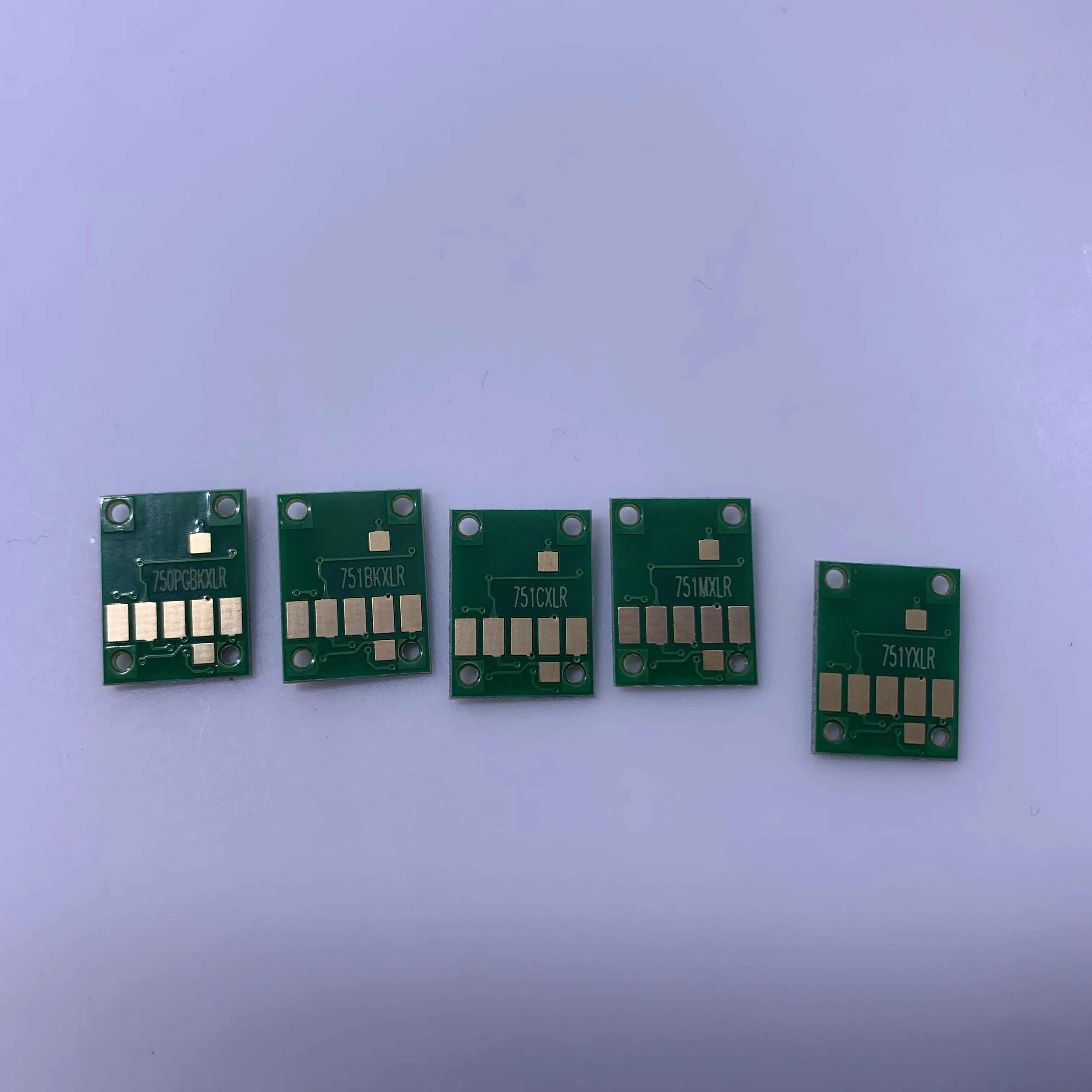 

YOTAT 5 color permanent chip PGI-750XL PGI-750 CLI-751 for Canon PIXMA ip7270 MG5470 MX727 MX927