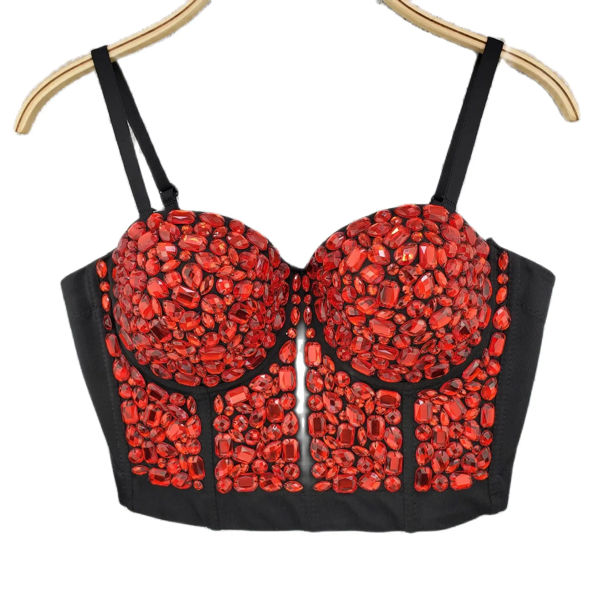 

2021 diamond suspender camisoles training bras undershirts sports bras bustiers&corsets/camisoles sling bra top vest punk bras