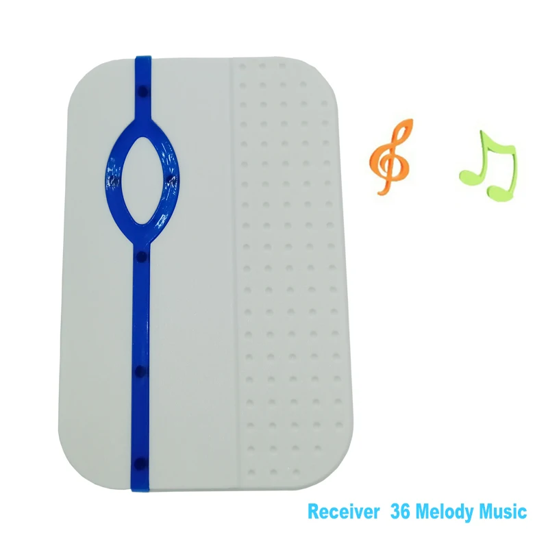 Беспроводной дверной звонок пульт дистанционного управления светодиодный