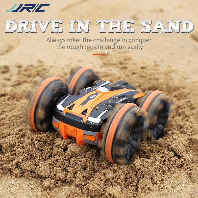 JJRC Q81 1:20 2 4G в 1 двухсторонний амфибия вращение на 360 градусов RC автомобиль