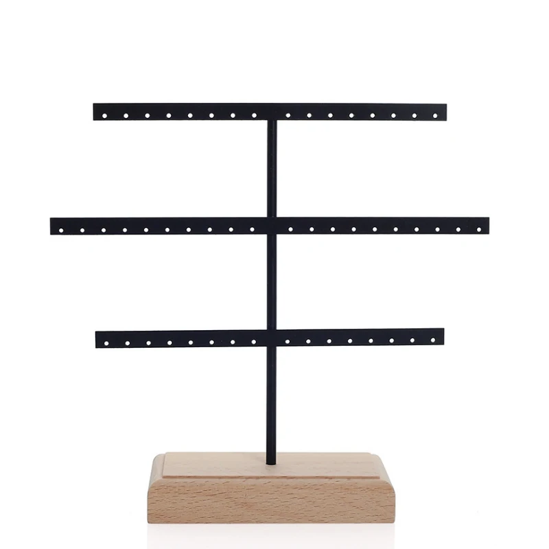 Модный органайзер для сережек с 52 крючками подвесной держатель и ожерелий