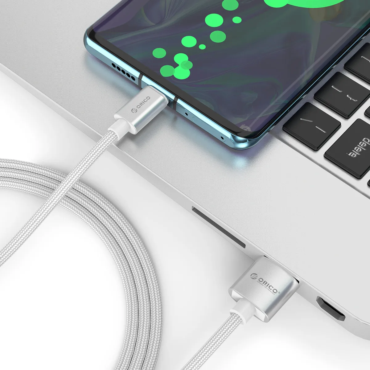 Orico 5А usb type-C кабель для huawei mate 20 10 Pro P30 P20 Мобильный телефон USBC Быстрая зарядка USB-C Быстрая зарядка кабель для Xiaomi