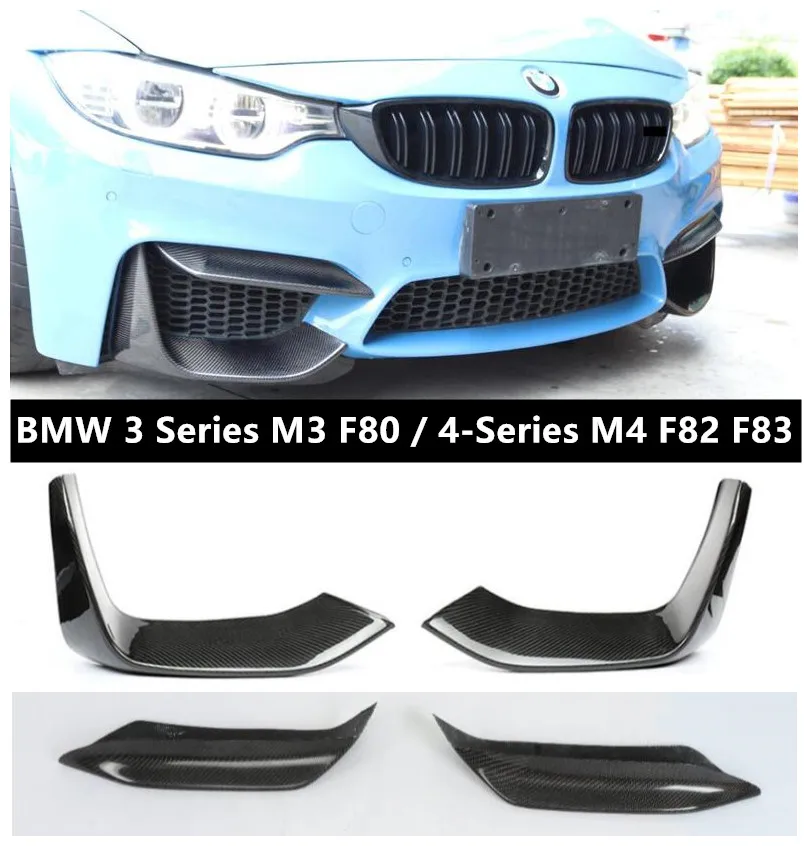 Передняя и задняя губа гриль спойлер для BMW 3 серии M3 F80 4 головной производитель M4