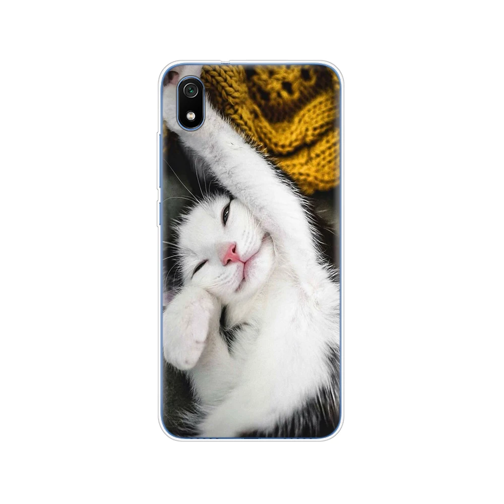 Чехол для xiaomi redmi 7a чехол coque oft tpu задняя силиконовая крышка для redmi 7 a бампер hongmi 7a copas кожа Ударопрочный fundas