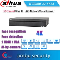 dahua nvr 32ch dhi nvr608 32 4ks2 recorde anpr 12mp resolution face detection 4k network video recorder international edition