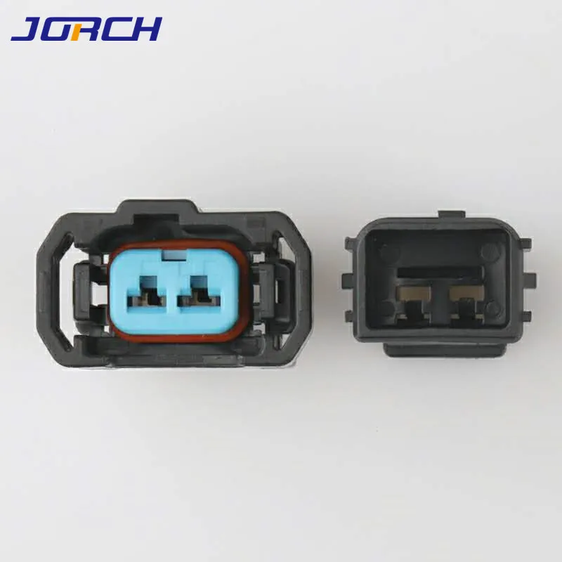 2 Pin мужского и женского пола NH1 OBD2 Топливная форсунка Электрический разъем