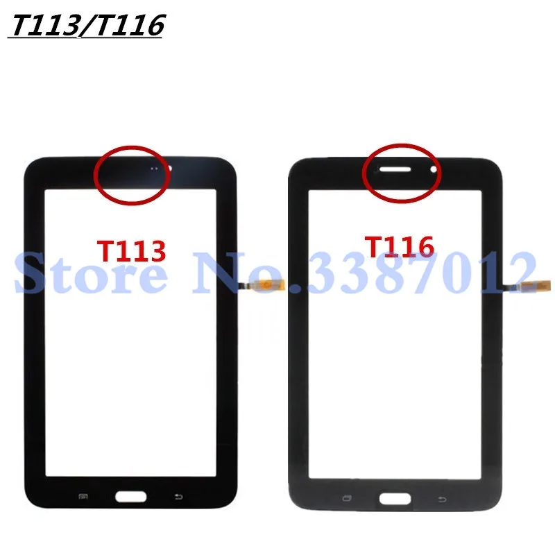 Новый для Samsung Galaxy Tab 3 Lite SM-T113 T116 сенсорный экран дигитайзер сенсор передняя