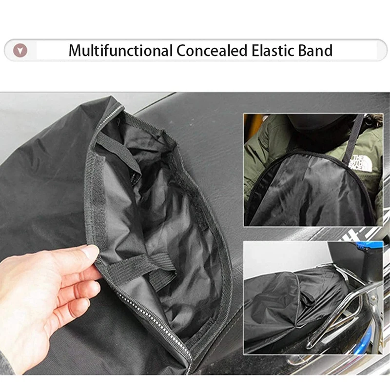 

Leg Lap Apron Cover Waterproof Motorcycle Grip Handlebar Windshield Warm Knee Pads Amiable for Scoote Electric Cars