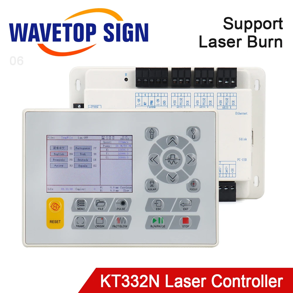 

WaveTopSign Co2 Laser Controller System Control Motherboard for Co2 Laser Engraving Cutting Machine Replace Trocen ruida Leetro