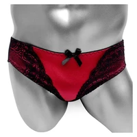 feminal sissy panies lace see through back mesh feminal mens briefs underwear sexy lingerie for gay shiny bikini panties