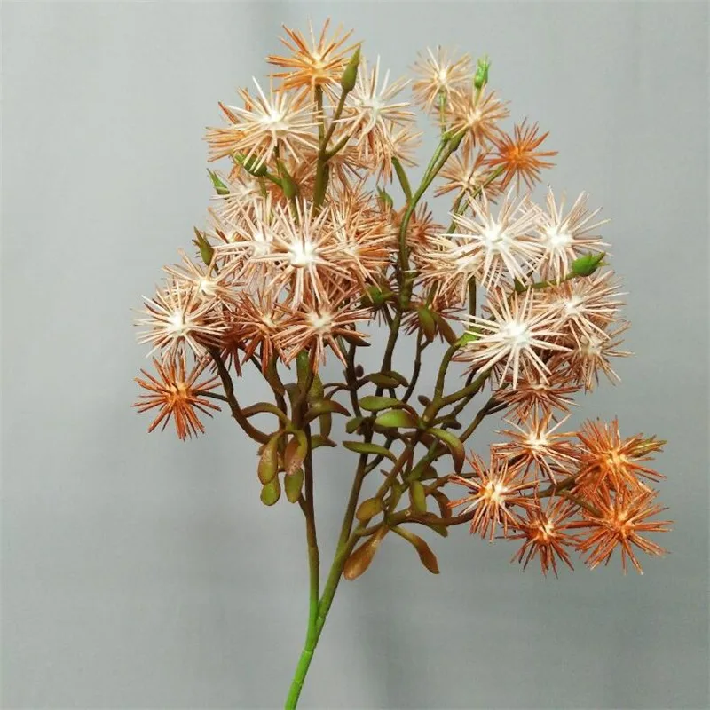 Искусственные цветы имитация одуванчика для дома Свадебные Декоративные