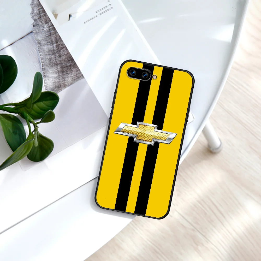 

Chevrolet American Car Brand Phone Case For Huawei Honor 6A 7A 7C 8 8A 8X 9 9X 10 10i 20 Lite Pro Play black Shell Luxury Etui
