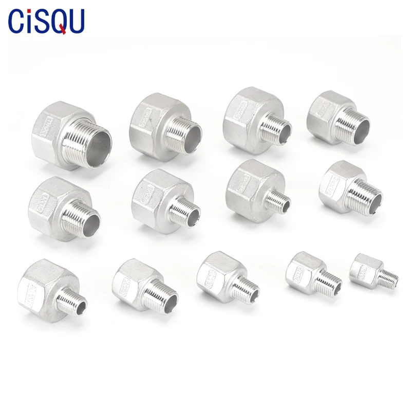 Трубопроводная арматура 304 Нержавеющая сталь уменьшить мужского и женского пола