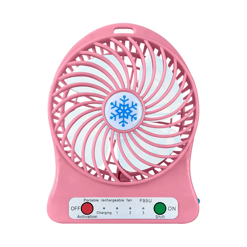

Portable Rechargeable Led Light Fan Air Cooler Mini Desk Usb Fan Third Wind Usb Fan Without Battery Cooling Handheld Fan