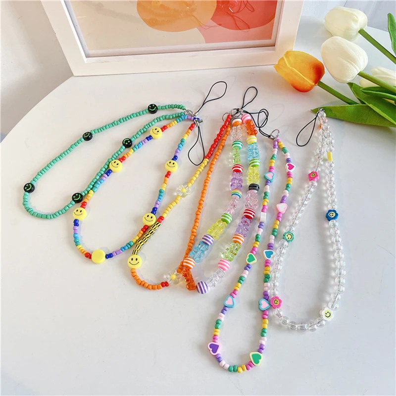 Новые модные яркие акриловые бусины рандомная цепочка для женщин и девушек