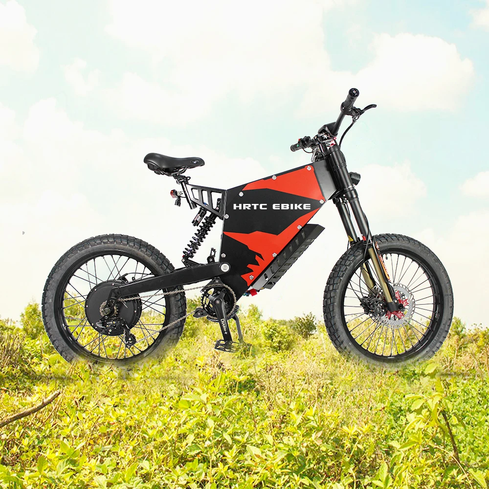 Новый электрический велосипед с двойным спортом bike72V5000W Ebike Plus Stealth Bomber