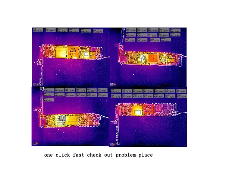 infrared thermal imaging analyzer thermal camera mobile phone diagnostic for mobile pcb free global shipping