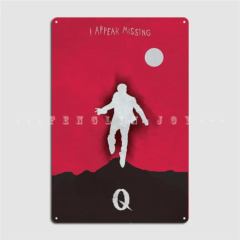 

Высокий металлический знак на стену с изображением маток камня, меня не хватает, настенная роспись для дома, забавная роспись, жестяной плак...