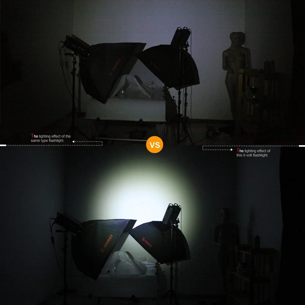 Светодиодный фонарик 9 В уличный фонарь светильник для кемпинга Blocklite компактный