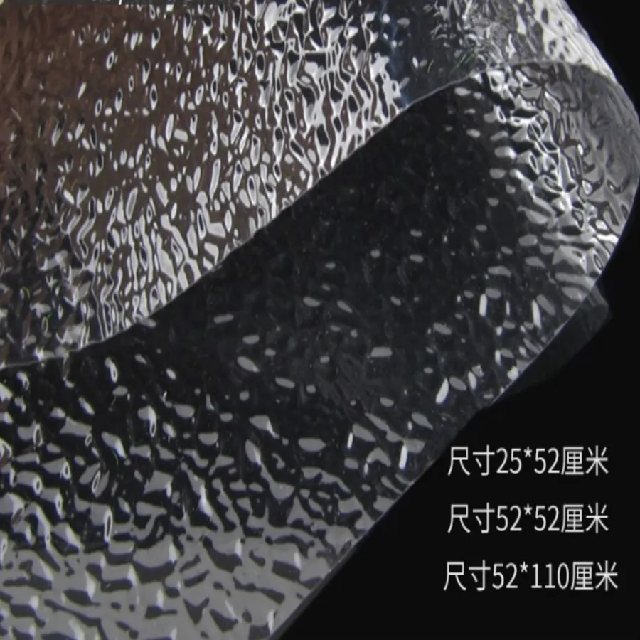 1 шт. 3 вида прозрачная модель лист с рисунком реки и цветения миниатюрный гибкий