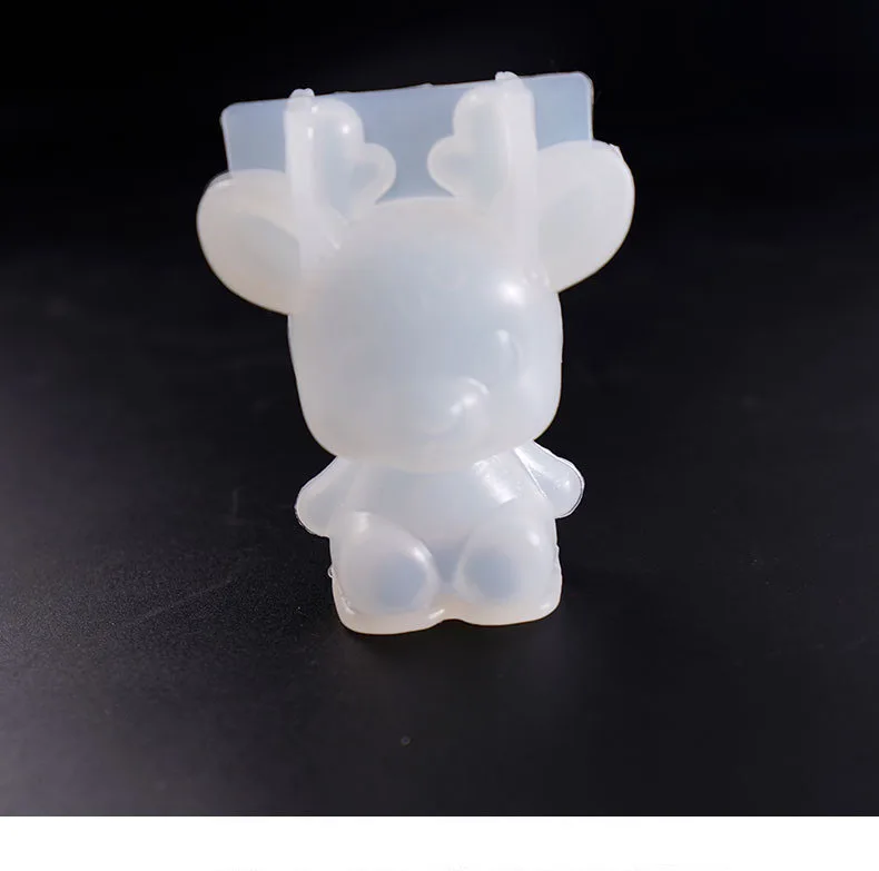 Популярные 3D милые животные силиконовые ювелирные инструменты сделай сам для