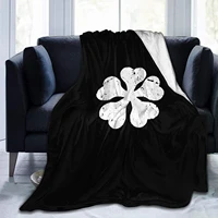 black clover anime ultra soft micro fleece blanket living room bedroom blankets suitable for all seasons