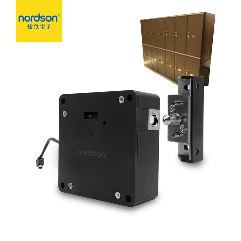 Nordson электронный Определитель частоты радиосигнала скрытый Болт шкаф фиксированный аккумулятор питание мебельный замок ящика дома для бассейна, тренажерного зала