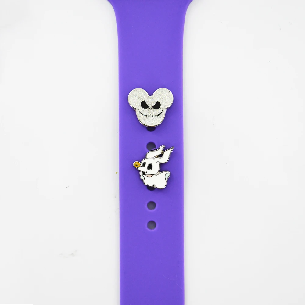 decorative nails for apple watch band charms silicone strap rivet for samsung galaxy watch accessories st patricks day gift free global shipping