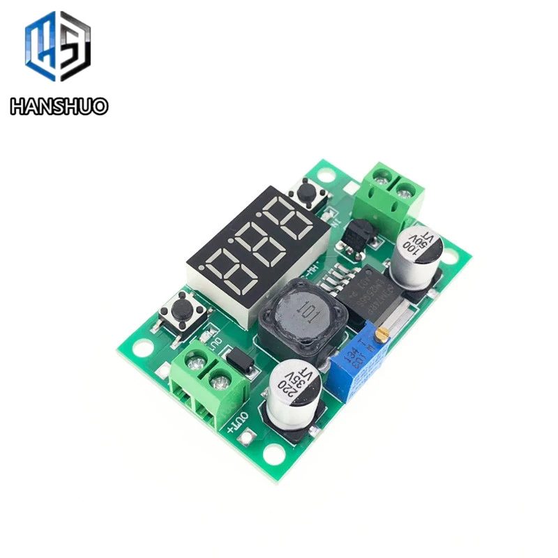 LM2596S LM2596 DC 4 0 ~ 40 до 1 3 37 в Регулируемый понижающий модуль питания + светодиодный