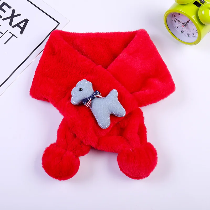 Детские шарфы Новинка Сезон Зима с героями мультфильмов в Корейском стиле милые