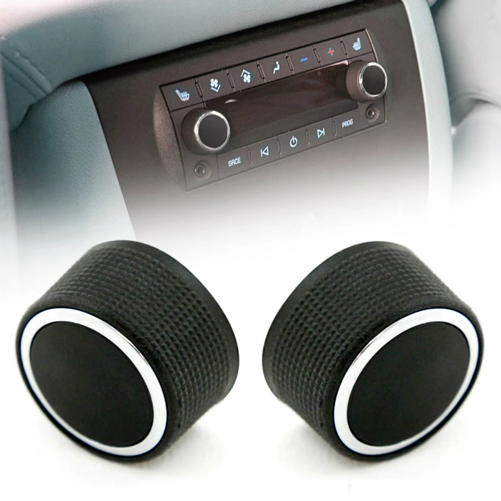 2 шт. ручки радио регулировка громкости задний аудио тюнер управление для Chevrolet