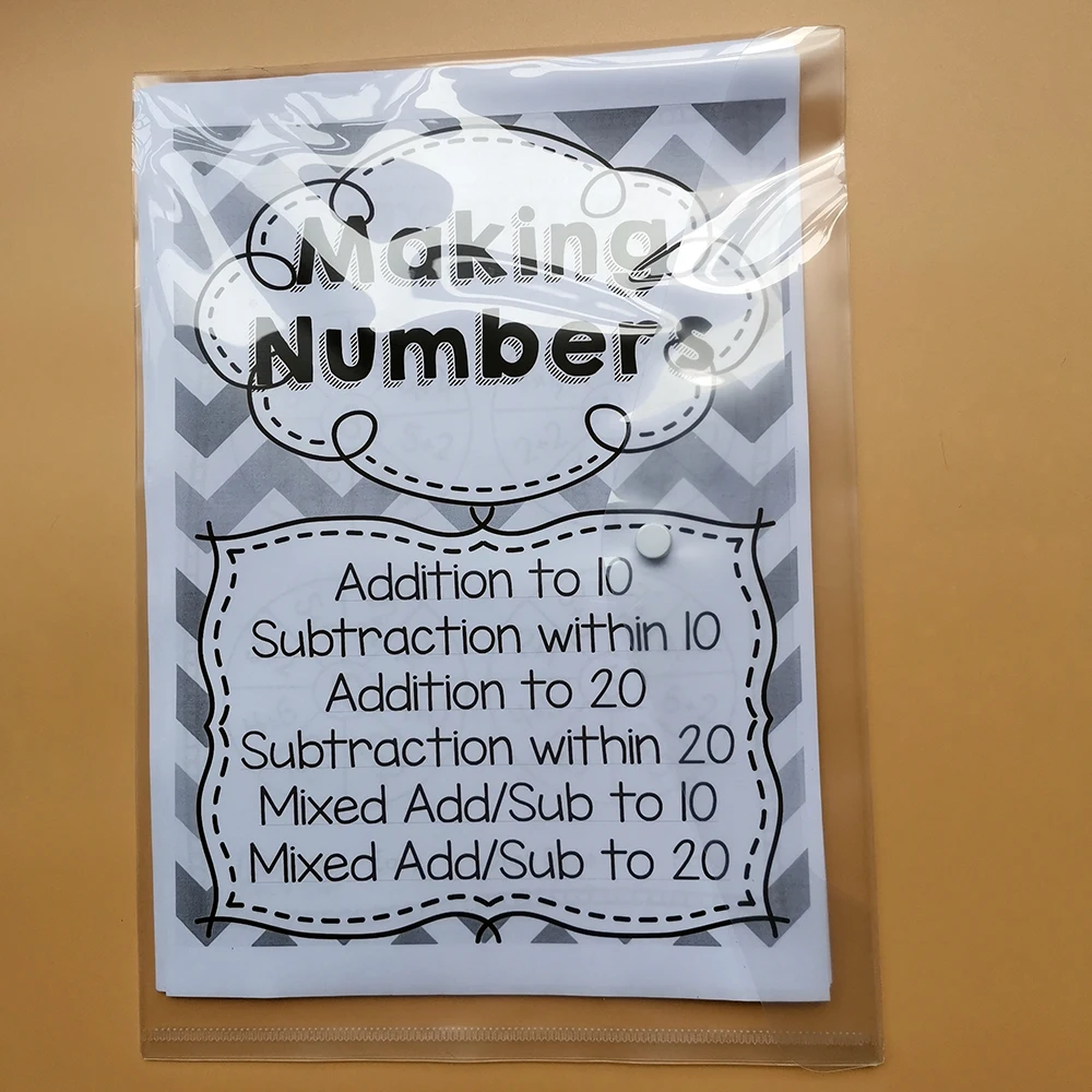 25 страниц сложения и вычитания забавных ранних образовательных детских