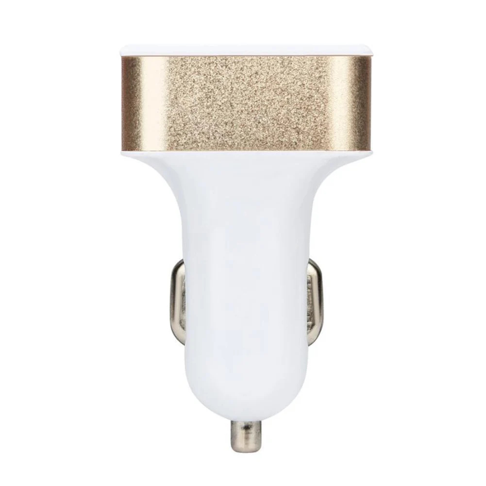 Автомобильное зарядное устройство 4 порта металлическая розетка 4.0A мобильный