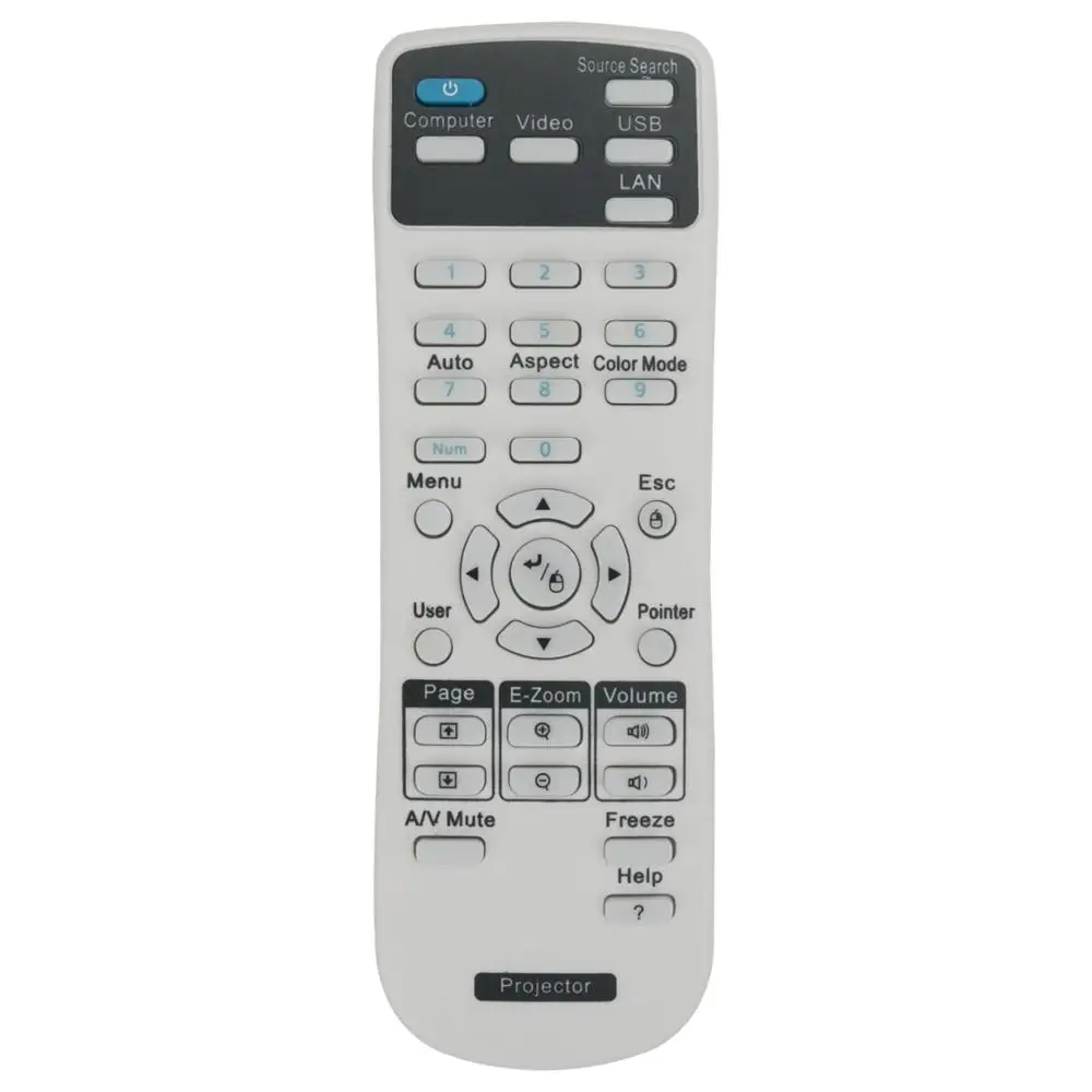 New remote control for Epson Projector EB-X18 EB-X4 EB-S3 EB-X31 EH-TW490 EB-X36 | Электроника