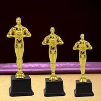 trophy cup best actor award sports souvenir gold color plated party gifts
