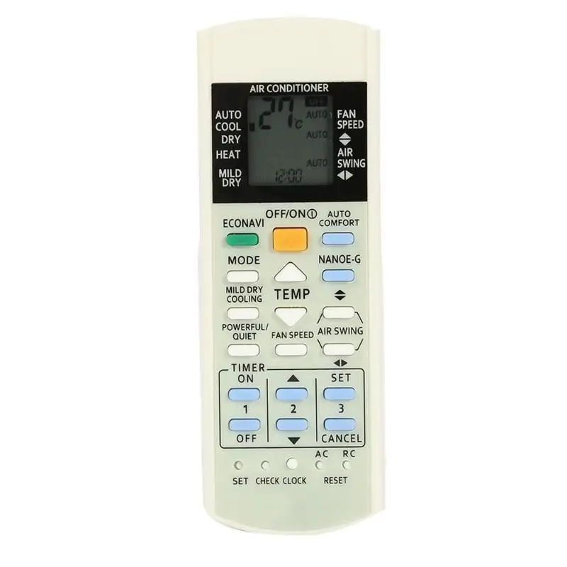 

NEW White Remote Control suitable for Panasonic Air Conditioner A75C3208 A75C3706 KTSX5J A75C4185 A75C2994 A75C3883 high quility
