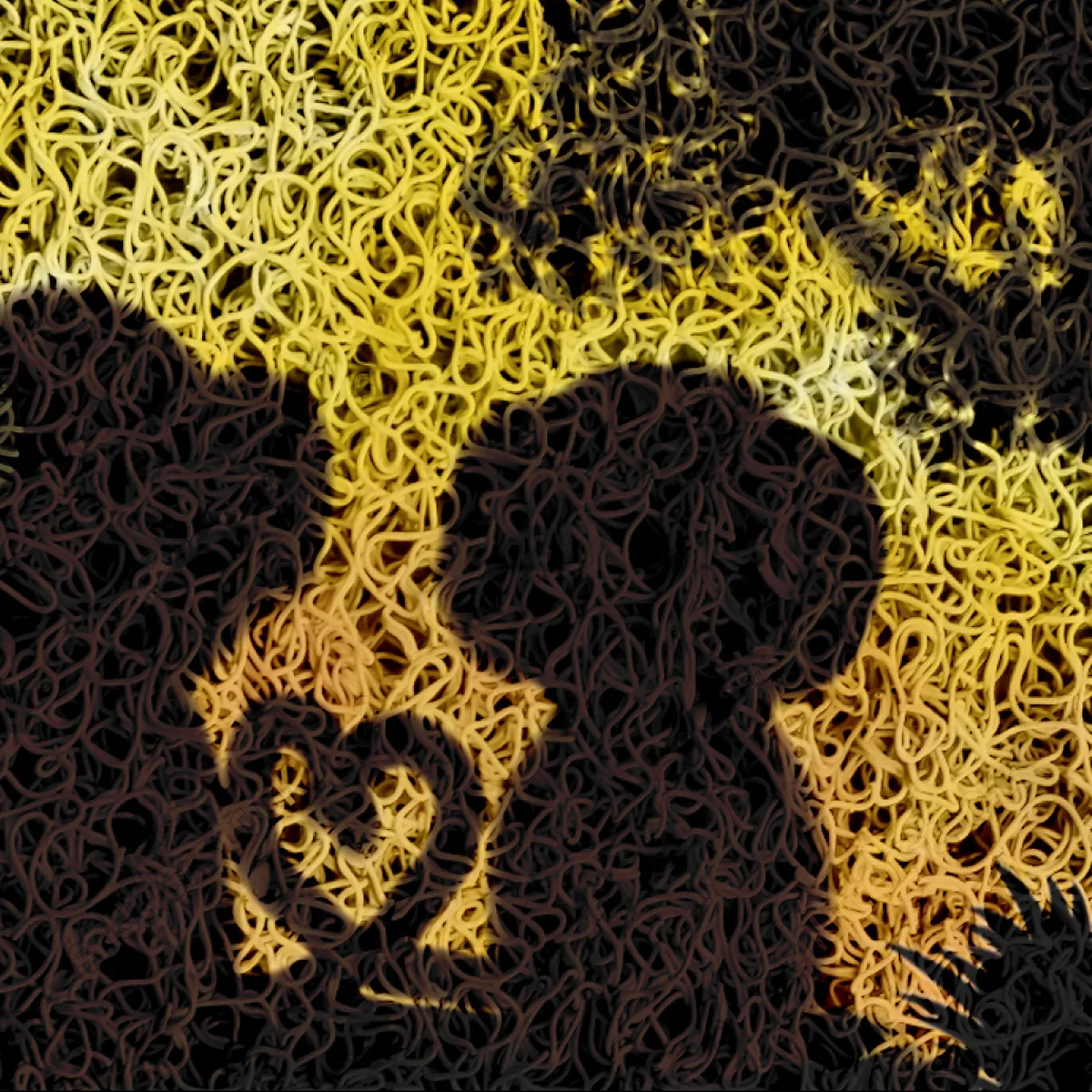 Мультяшная тропическая обезьяна джунглей под домашним животным миска для воды